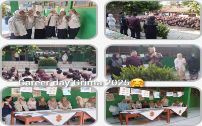 Career Day SMP Negeri 5 Cimahi : Pilih sekolah bukan karena ikut-ikutan, tapi karena kamu tahu tujuanmu