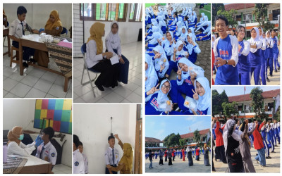 CEK KESEHATAN GRATIS DAN AKSI BERGIZI: WUJUD NYATA PEDULI KESEHATAN REMAJA SMP NEGERI 5 CIMAHI