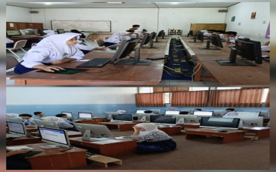 Gladi Bersih Tes Kemampuan Akademik (TKA) di SMP Negeri 5 Cimahi