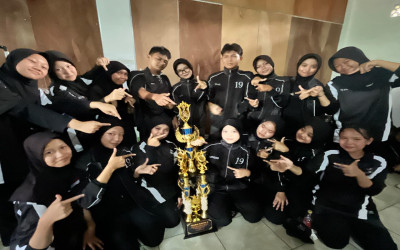 Tim Paskibra SMP Negeri 5 Cimahi Meraih Prestasi Pada Ajang LKBB MAHA KERIS JILID 3