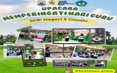 Peringatan Hari Guru Nasional 2025 di SMP Negeri 5 Cimahi