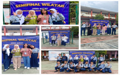 SISWA SISWI SMP NEGERI 5 CIMAHI BERKIPRAH DALAM OLIMPIADE CEO