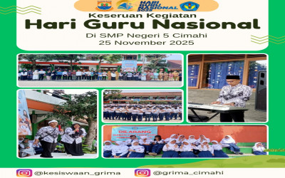 Perayaan HGN SMP Negeri 5 Cimahi