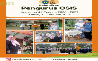 Pelantikan Pengurus OSIS Periode 2026-2027
