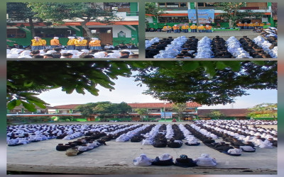 Ngobrol Asik bersama SMK Kesehatan Surya Global di SMP Negeri 5 Cimahi