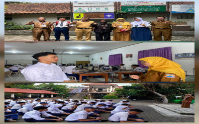 Pelaksanaan Tes Kemampuan Akademik (TKA) di SMP Negeri 5 Cimahi Berjalan Lancar dan Tertib